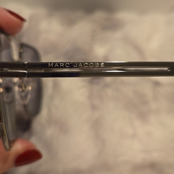 Marc Jacobs Black and Silver Sunglasses Brand New in Case main image 7